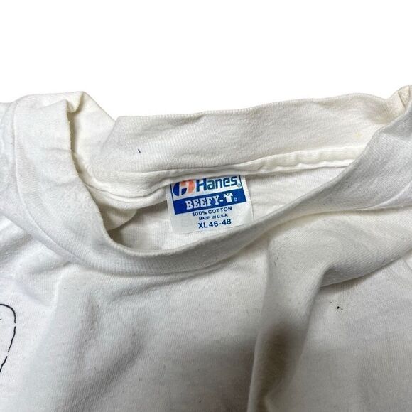 Vintage 80s 1984 Apple McIntosh Computer T Shirt XL - Picture 7 of 7